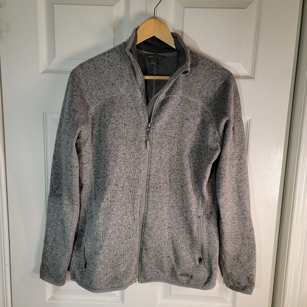 Eddie Bauer fleece sweater L